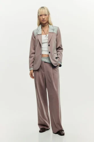 Recycelte rosa Hose