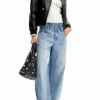 Retro-Biker-Jacke
