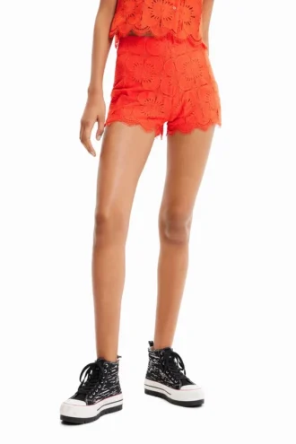 Retro-Spitzen-Shorts