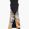 Ärmelloses Kleid mit Print