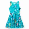 Ärmelloses Kleid mit Unschärfe-Effekt Ärmelloses Kleid mit Unschärfe-Effekt