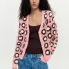 Rosa Häkelcardigan Rosa Häkelcardigan
