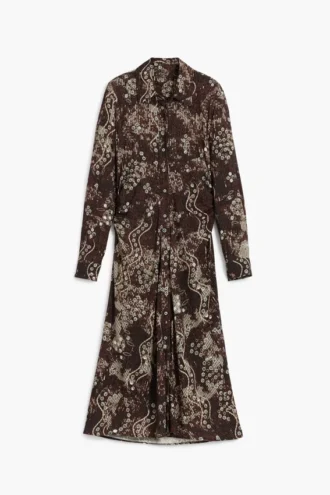 Schlangen-Shirt-Kleid