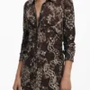 Schlangen-Shirt-Kleid Schlangen-Shirt-Kleid