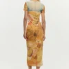 Schmal geschnittenes Hybrid-Kleid