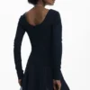 Schmal geschnittenes Kleid in Orchidee Schmal geschnittenes Kleid in Orchidee