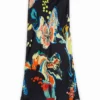 Schmaler Midi-Rock mit Print