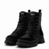 Schnürstiefel mit Leopardenmuster Schnürstiefel mit Leopardenmuster