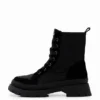 Schnürstiefel mit Leopardenmuster Schnürstiefel mit Leopardenmuster
