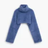 Set aus kurz geschnittenem Pullover und Mütze Set aus kurz geschnittenem Pullover und Mütze