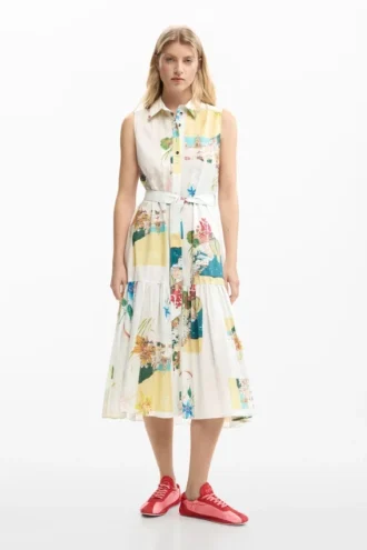 Shirtkleid mit Postkarten