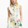 Shirtkleid mit Postkarten Shirtkleid mit Postkarten