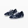 Sneaker mit Denim-Patchwork