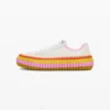 Sneaker mit mehrfarbiger Sohle Sneaker mit mehrfarbiger Sohle
