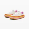 Sneaker mit mehrfarbiger Sohle Sneaker mit mehrfarbiger Sohle