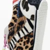 Sneaker mit Patchwork-Tierprint Sneaker mit Patchwork-Tierprint