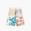 Strick-Bermudas mit Blumenmuster Strick-Bermudas mit Blumenmuster