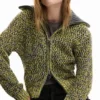 Strickjacke mit Reißverschluss Strickjacke mit Reißverschluss