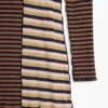 Strickkleid mit hohem Kragen Strickkleid mit hohem Kragen