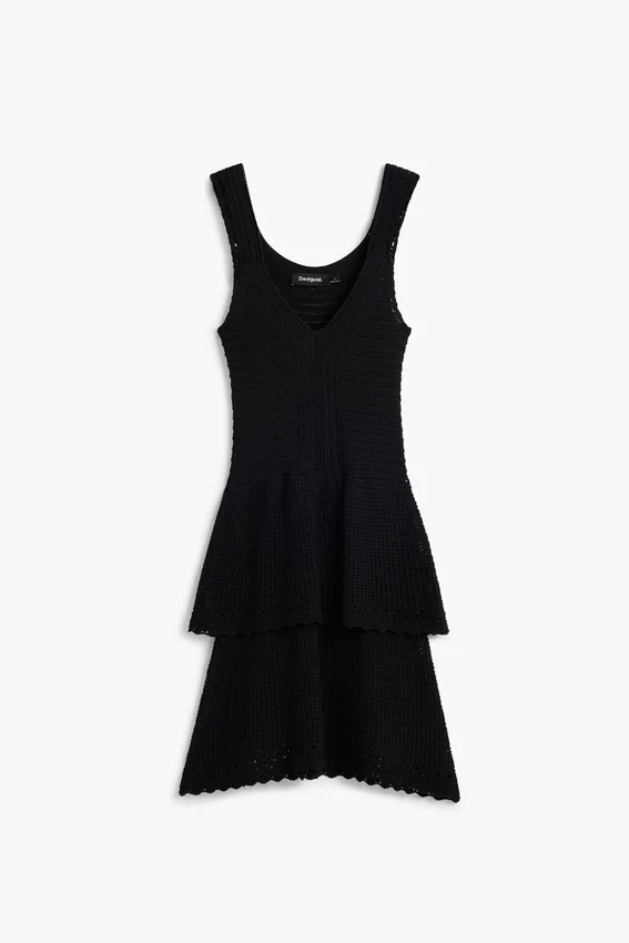 Strickkleid mit Trägern Strickkleid mit Trägern