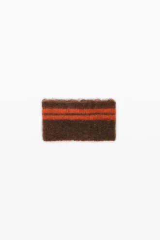Strickschal mit Reißverschluss