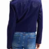Strukturierte Bikerjacke