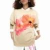 Sweatshirt mit Blumenprint Sweatshirt mit Blumenprint