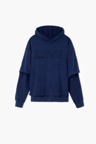 Sweatshirt mit doppelten Ärmeln