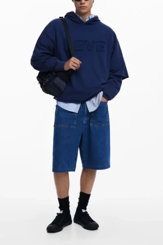 Sweatshirt mit doppelten Ärmeln