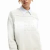 Sweatshirt mit Farbverlauf-Logo Sweatshirt mit Farbverlauf-Logo