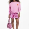 Sweatshirt mit gestickter Sonne Sweatshirt mit gestickter Sonne