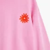 Sweatshirt mit gestickter Sonne Sweatshirt mit gestickter Sonne