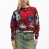 Sweatshirt mit Herzprint Sweatshirt mit Herzprint