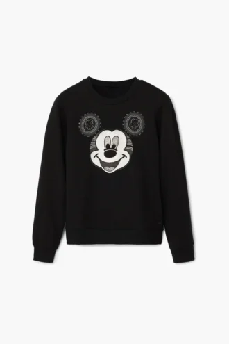 Sweatshirt mit Mickey-Mouse-Gesicht