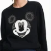 Sweatshirt mit Mickey-Mouse-Gesicht Sweatshirt mit Mickey-Mouse-Gesicht