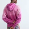 Sweatshirt mit Reißverschluss und Blumenmuster Sweatshirt mit Reißverschluss und Blumenmuster