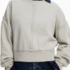 Sweatshirt mit Ziernähten