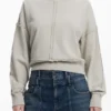Sweatshirt mit Ziernähten