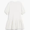 Sweatshirts-Kleid mit Schleife