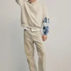 Sweatshirts mit bedruckten Ärmeln Sweatshirts mit bedruckten Ärmeln