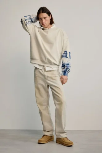 Sweatshirts mit bedruckten Ärmeln