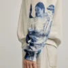 Sweatshirts mit bedruckten Ärmeln Sweatshirts mit bedruckten Ärmeln