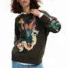 Sweatshirts mit Collagen-Motiv Sweatshirts mit Collagen-Motiv