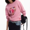 Sweatshirts mit Logo-Perlen Sweatshirts mit Logo-Perlen