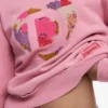 Sweatshirts mit Logo-Perlen Sweatshirts mit Logo-Perlen