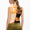 T-Shirt Arty Flowers T-Shirt Arty Flowers