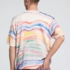 T-Shirt mit abstraktem Print