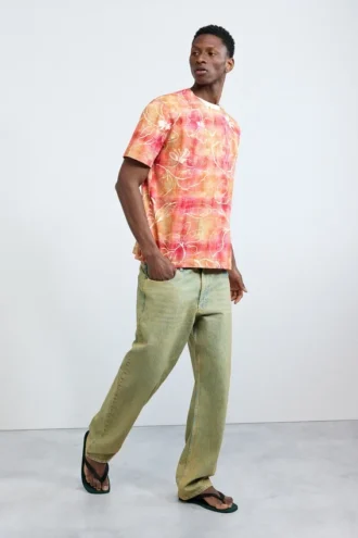 T-Shirt mit Arty Print
