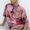 T-Shirt mit Blumenprint