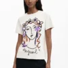 T-Shirt mit Gesichtsaufdruck T-Shirt mit Gesichtsaufdruck